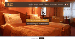 Desktop Screenshot of noclegkrakow.pl