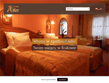 Tablet Screenshot of noclegkrakow.pl